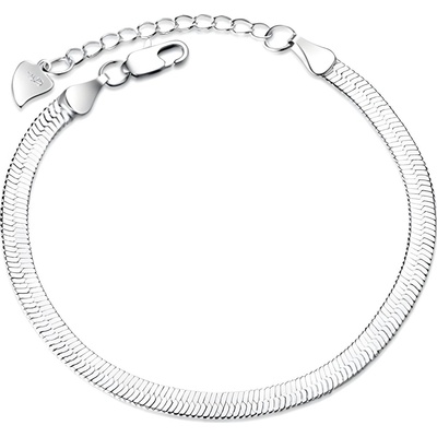 HARAHU Гривна sm-6298 - Сребърна kp6298 (sm-6298)