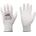 PAYPER pulse pu1 white s00085-0181 / Ръкавици, потопени в полиуретан - бели 6 (s000850181000006)