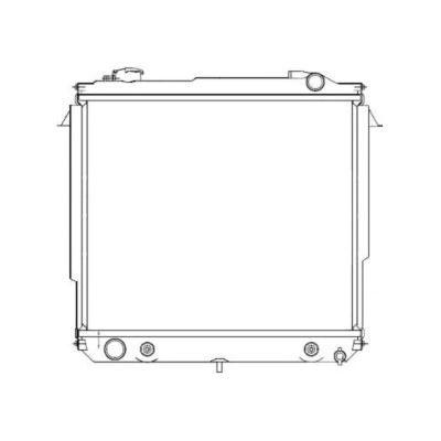 Chladič motora NRF 50300