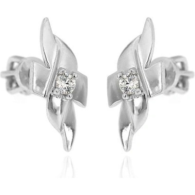 Zlatnictví U Kostela dámské náušnice lístečky 1669b