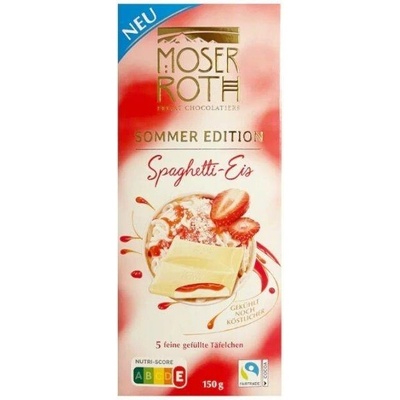 Moser Roth ovocná letní edice jahoda a zmrzlina 150 g