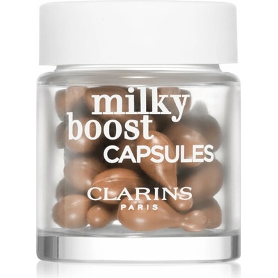 Clarins Milky Boost Capsules rozjasňujúci make-up kapsuly 03.5 30 x 0,2 ml