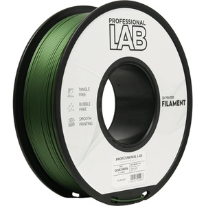 Professional Lab FG-P162-E1, 3D филамент, PLA, 1, 75mm, 1000g, Зелен (Olive green) (FG-P162-E1)