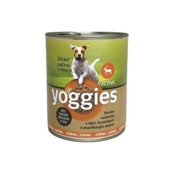 Yoggies zverinová s tekvicou a pupalkovým olejom 400 g