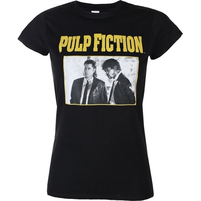HYBRIS Дамска тениска Pulp Fiction - Vince & Jules - Black - HYBRIS - PA-5-PF003-42075-BK