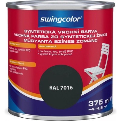 Swingcolor email antracitově šedý 375 ml 6141 T0375 7016
