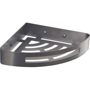 SAPHO Gedy Smart - Ъглов рафт, 21x5x21 см, gun metal 247981 (247981)