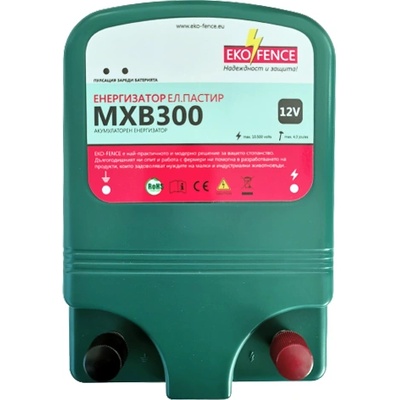 EKO FENCE Акумулаторен енергизатор - mxb300 5.5j (ef400-12v)