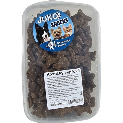 Kostičky vepřové JUKO Snacks dóza 600 g
