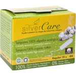 Silver Care Органични тампони Silver Care - Normal, 18 броя