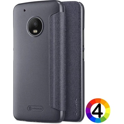 Motorola Moto G5 Plus Nillkin Кожен калъф и Протектор