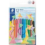 STAEDTLER Мазен молив, сгъваем, STAEDTLER "Noris 221", 12 различни цвята 221 NWP12 (221 NWP12)
