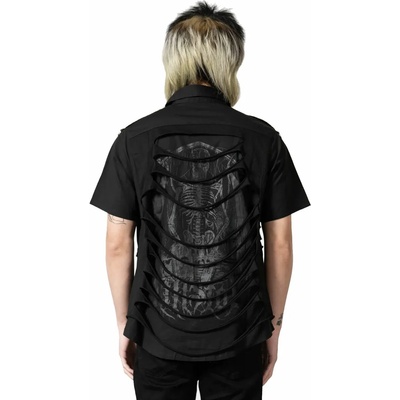 KILLSTAR мъжка риза KILLSTAR - Shayde Button-Up - Черен - KSRA005299