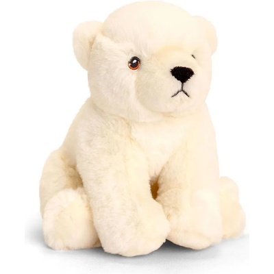 Keel Toys Keel eco - Плюшена играчка - Полярна мечка - 18 см - Keel Toys