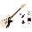 Squier Affinity Series Telecaster Thinline LRL Standard SET Olympic White Електрическа китара
