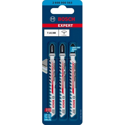 Bosch pilový plátek T 141 HM Expert Fiber Plaster 3 ks 2608900563