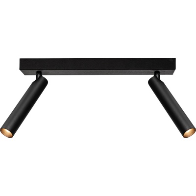 Kaspa Закачалка с летва Roll двойна с черен конектор черна (50920202)