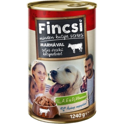 Fincsi Dog Adult Hovädzie 1240 g