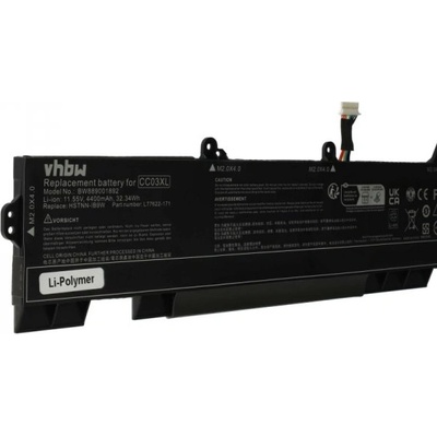 VHBW Батерия за HP EliteBook 850 G7 / 855 G7 / 850 G8 / 855 G8, CC03XL, type B, 4400 mAh (889001892)