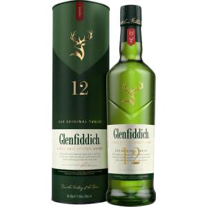 Glenfiddich 12 YO - малцово шотландско уиски 1L 1 l
