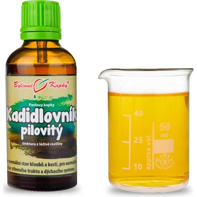 Bylinné kapky Kadidlovník Olibanum Boswelie Boswellia bylinné kvapky tinktúra 50 ml