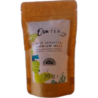OM TEA Ručně sbíraný čaj Premium Maté BIO 70 g