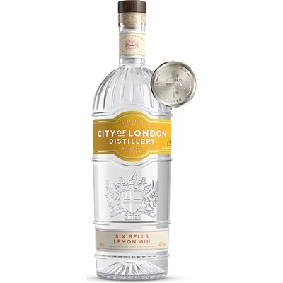 City of London Six Bells Lemon 40,3% 0,7 l (čistá fľaša)