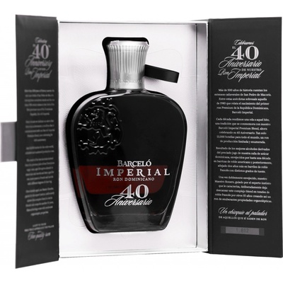 Barceló Imperial 40 Aniversario 43% 0,7 l (kazeta)