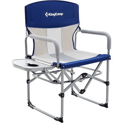 KING CAMP Kempingová skládací židle Director, šedá MAS-KC3824 grey
