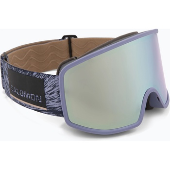 Salomon Скиорска маска Salomon Sentry Pro Sigma blue granite/sigma black gold