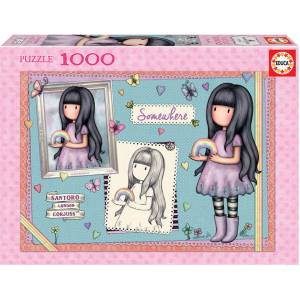 Educa Пъзел Educa Gorjuss от 1000 части - Някъде (EDU18495)