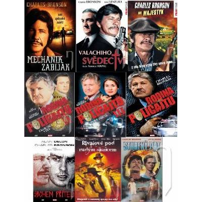 DVD sada: Charles Bronson (9 DVD) - papierový obal