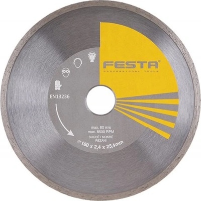 FESTA Kotouč diamantový festa plný 180x25. 4mm