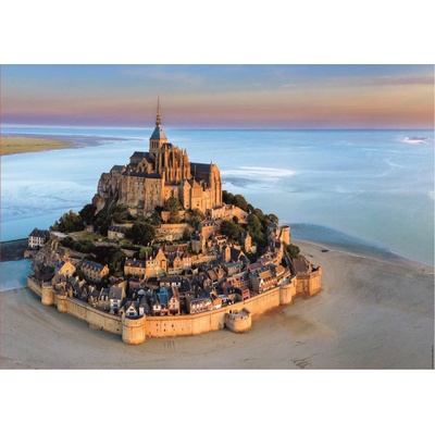Educa - Puzzle Mont Saint Michel from the Air - 1 000 piese