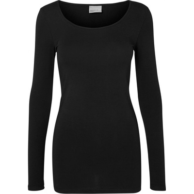 Vero Moda Dámske tričko VMMAXI Regular Fit 10152908 Black