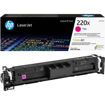 HP Консуматив за принтер HP 220X Original Magenta LaserJet Toner Cartridge (W2203X)