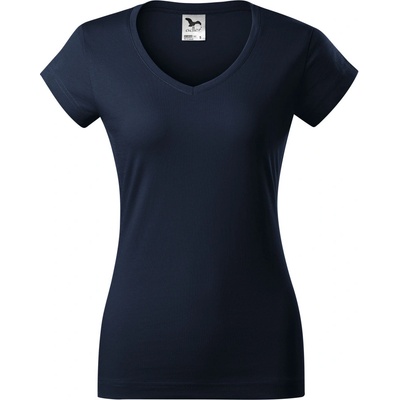 Malfini Fit V-neck 162 námorná modrá