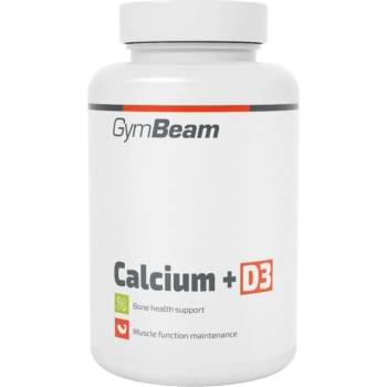 Image 1 of GymBeam Calcium + D3 [120 капсули]