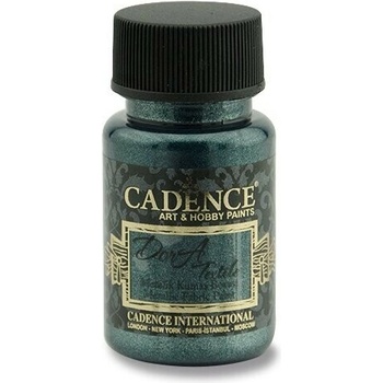 Farba na textil CADENCE DORA 50 ml metalická petrolejová