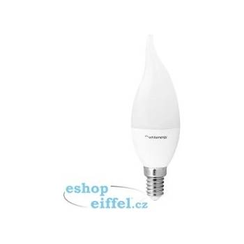 Whitenergy LED žiarovka SMD2835 C37L E14 7W teplá biela