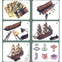 CubicFun 3D puzzle Loď The Spanish Armada San Felipe 248 ks