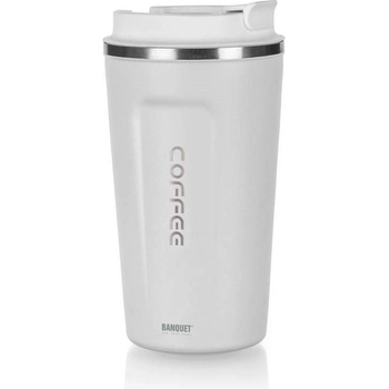 Banquet Termohrnek cestovní ARTY bílá 450 ml