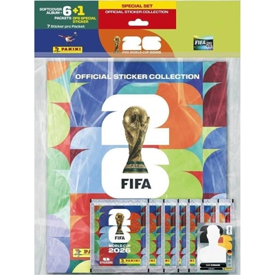 Panini Starter set samolepek Fifa world cup 2026