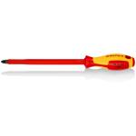 KNIPEX Отвертка PZ 4, VDE 1000V жълто-червена ръкохватка 320мм, Knipex (K982504) - yavor-m