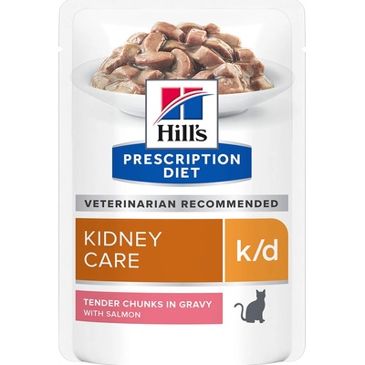 Hill´s Prescription Diet k/d Kidney Care losos 12 x 85 g