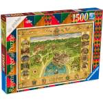 Ravensburger Пъзел Ravensburger от 1500 части - Карта на Хогуортс (12000720)