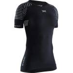 X-Bionic Дамско синтетично термобельо X-Bionic Women's Invent 4.0 LT Shirt S/S T-shirt - Opal Black / Arctic White - размер XS (114-3172-0211)