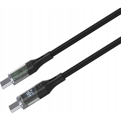 Fixed FIXDD-CC2-BK s konektory USB-C/USB-C a podporou PD, 2m, černý