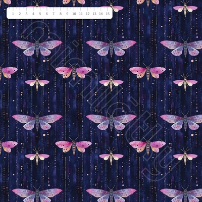 Softshell noční motýli ve zlatém dešti by MIMI