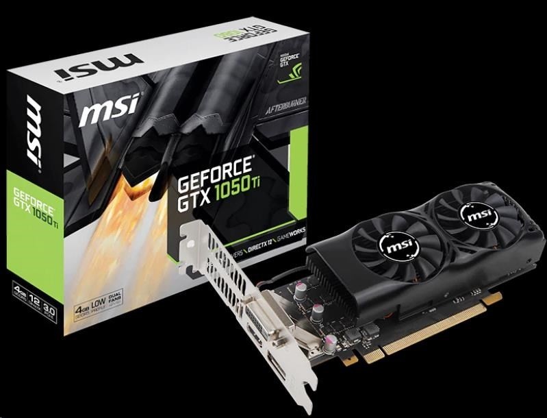 MSI GeForce GTX 1050 TI 4GT LP - Heureka.sk